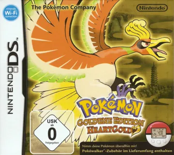 Pokemon - Goldene Edition HeartGold (Germany) box cover front